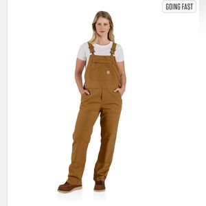 Carhartt Crawford Double-Front Bib Overalls - S (4-6)